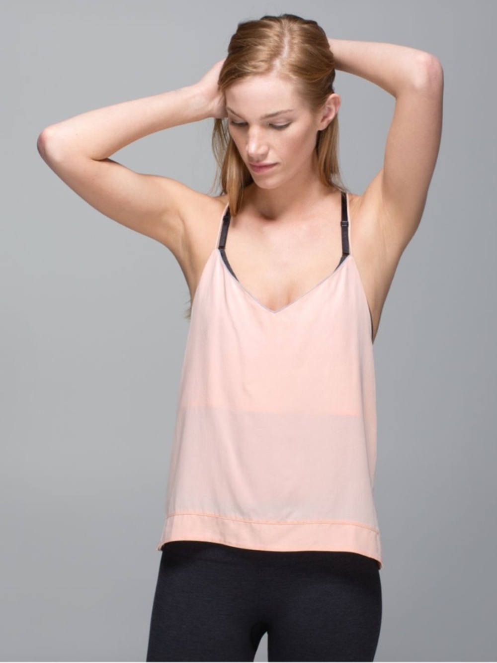 lululemon athletica Pale Peach Adjustable-Strap Camisole